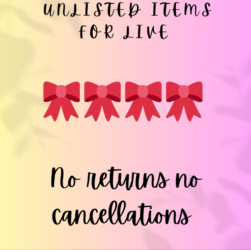 Please bid responsibly🚫No cancellations, no returns⛔Know what you're bidding on
